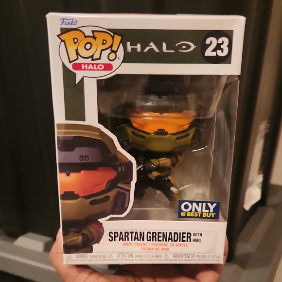 Funko Other - Funko Pop #23 Halo Spartan Grenadier with HMG Best Buy Exclusive